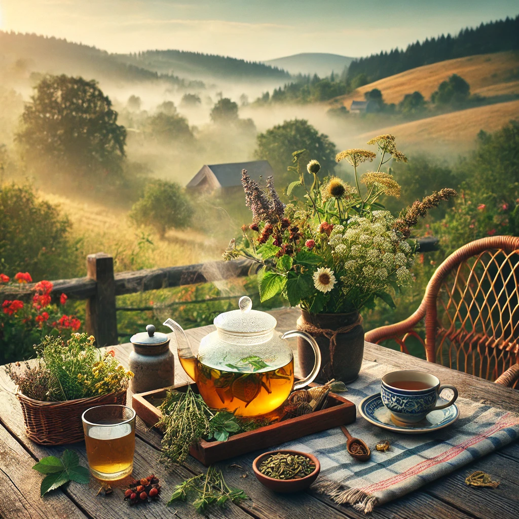 Té Laxi preparado